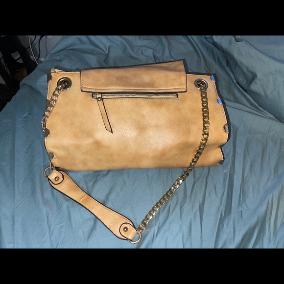 Tan leather purse - Picture 3 of 6